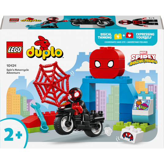LEGO® 10424 DUPLO Disney Suktuko nuotykiai su motociklu