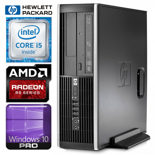 HP 8100 Elite SFF i5-750 16GB 960SSD+1TB R5-430 2GB DVD WIN10PRO/W7P