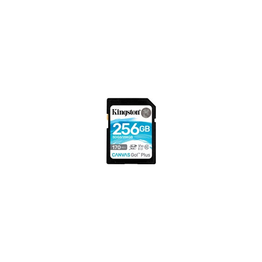 KINGSTON 256 GB SDXC Canvas Go Plus 170R