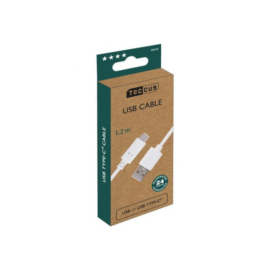 TECCUS USB-C to USB-A 2.0 cable 1.2m Wh