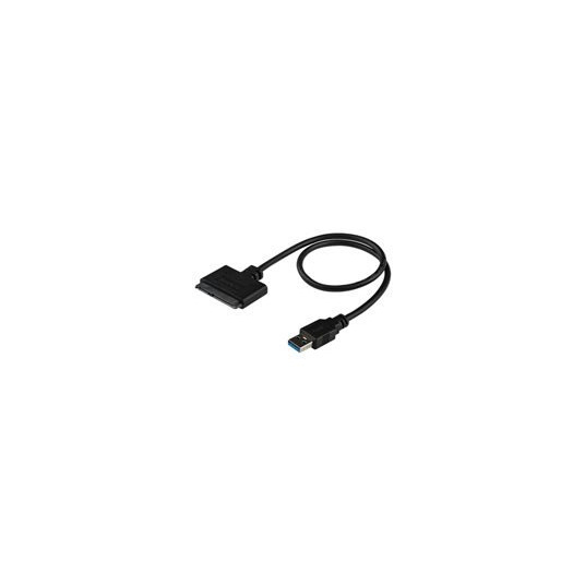 PRADĖKITE SATA į USB kabelį su UASP