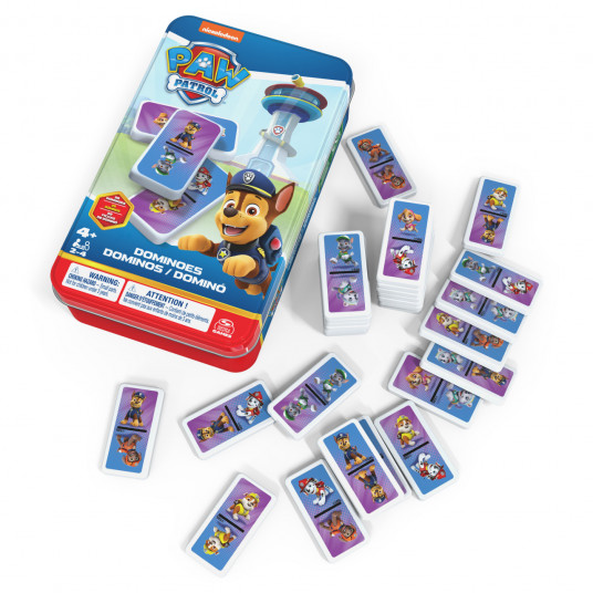SPINMASTER GAMES žaidimas Dominoes Paw Patrol, 6067468