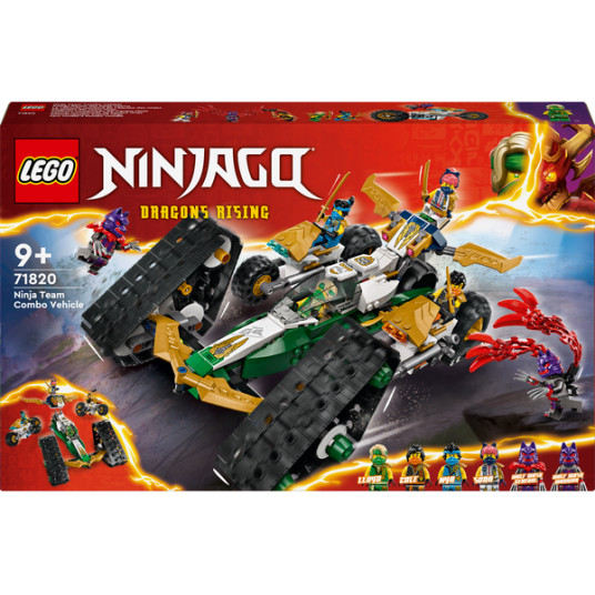 LEGO® 71820 Ninjago Nindzių komandos kombinuotoji transporto priemonė