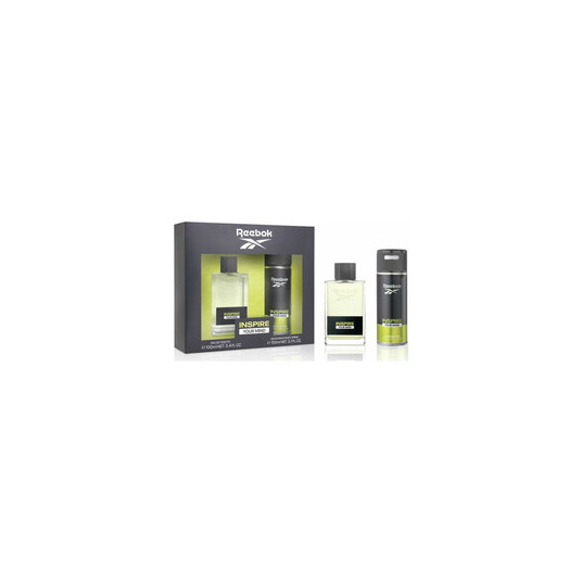  Reebok Inspire Your Mind Dárková sada EDT 100 ml a deospray 150 ml, 100ml 