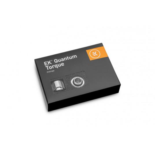 EK vandens blokai EK-Quantum Torque STC 10/16 - 6 vnt. pakuotė, sidabrinė