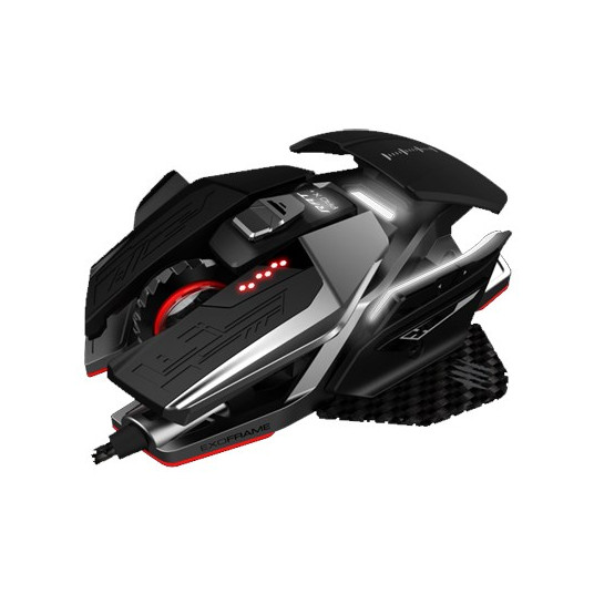 Mad Catz RAT X3 kompiuterio pelė Dešinės rankos USB A tipo Optinis 16000 DPI