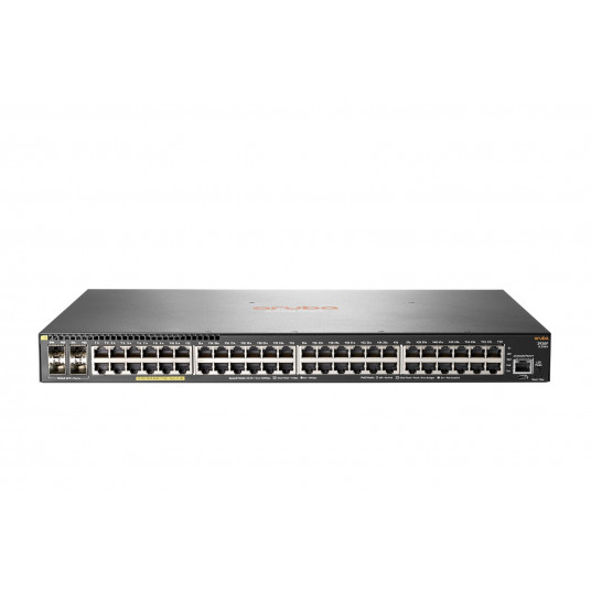 Aruba 2930F 48G PoE+ 4SFP+ Valdomas L3 Gigabit Ethernet (10/100/1000) Maitinimas per Eternetą (PoE) 1U Pilka