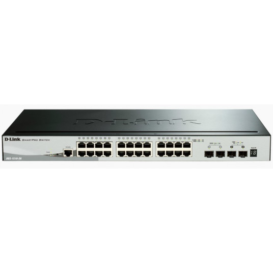 D-Link DGS-1510 Valdomas L3 Gigabit Ethernet (10/100/1000) Juoda