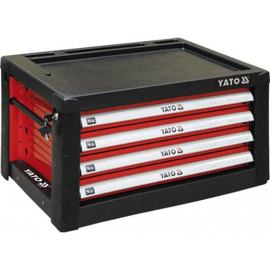 Yato YT-09152 įrankių saugojimo dėklas Juoda ABS, Plienas