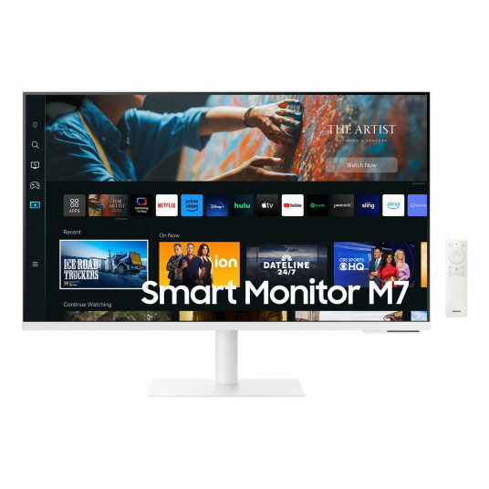 80cm/32" (3840x2160) Samsung S32CM703UU 16:9 4K 60Hz 4ms HDR10 HDMI USB-C VESA Pivot LS White