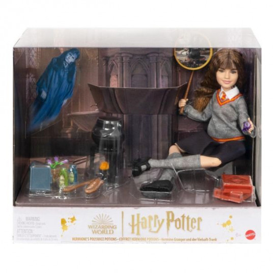 Harry Potter Hermione's Polyjuice Potion HHH65 MATTEL Doll Set