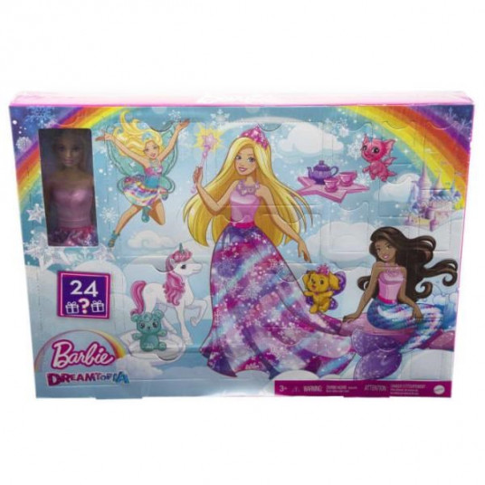 PROMO Barbie Advent Calendar Fantasy Land HGM66 p4 MATTEL