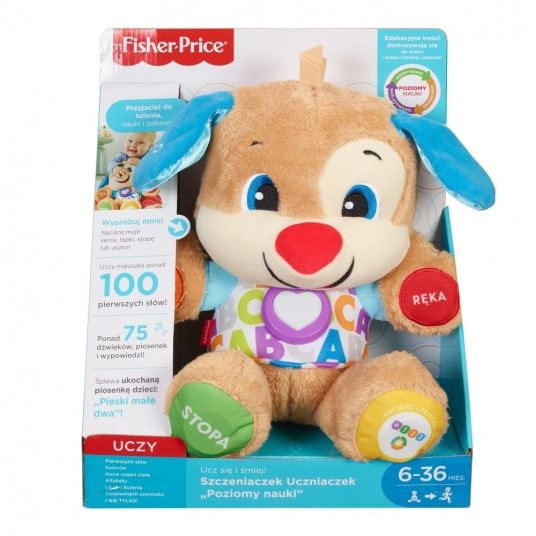 FISHER PRICE LL SS ŠUNIUKAS "MOKYMOSI LYGIAI" FPM71