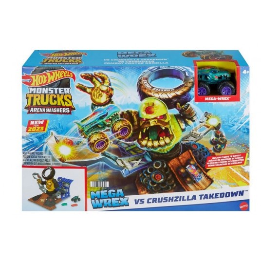 Hot Wheels Monster Truck Arena Smashers Gorilla Arena HPN71 MATTEL