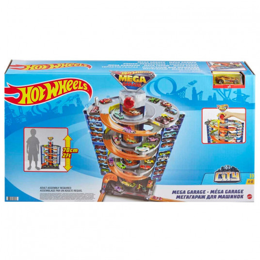 HOT WHEELS CITY TWISTED MEGA GARAŽO RINKINYS GTT95