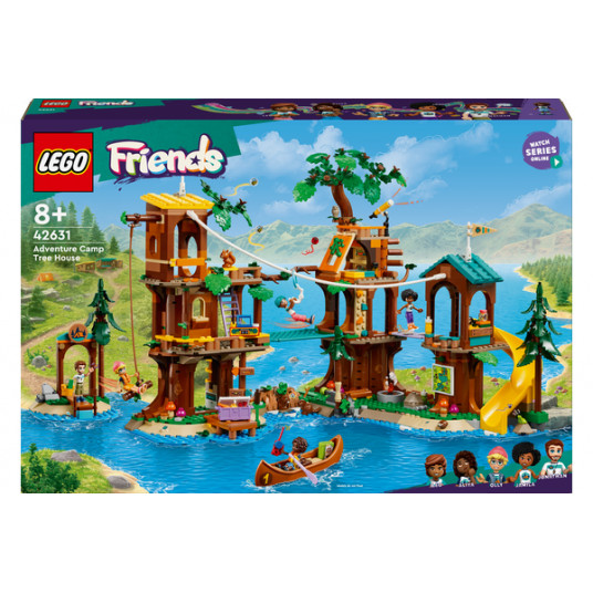 LEGO® 42631 Friends Nuotykių stovyklos namelis medyje