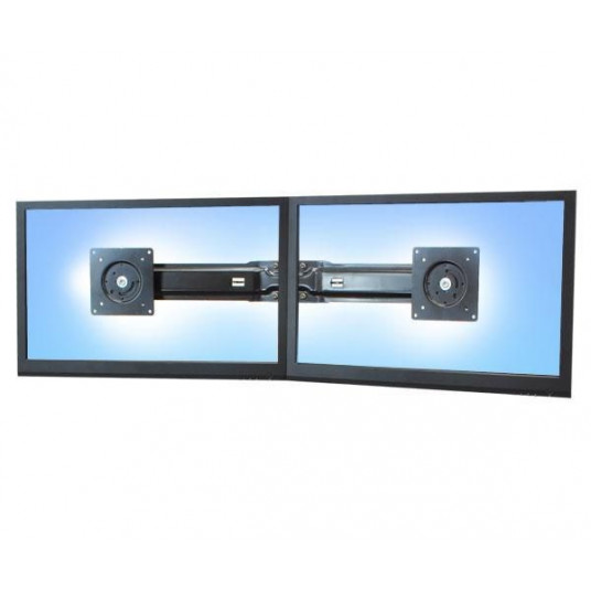 „Ergotron“ DUAL MONITORIAUS + RANKENĖLĖS RINKINYS / 17-26IN 16,3KG VESA MIS-D
