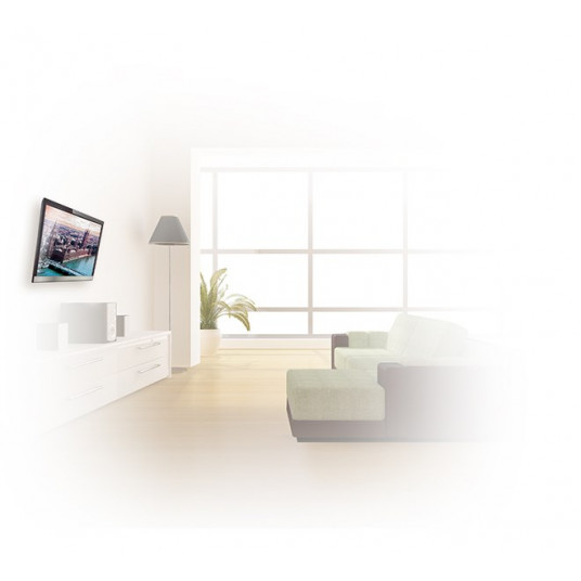 B-Tech BTV501 119,4 cm (47") Juoda