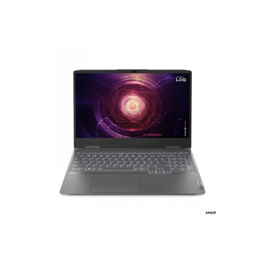 LENOVO LOQ RYZEN 5 7640HS/15.6" FHD (1920X1080) IPS 350NITS ANTI-GLARE/144HZ/8GB/512SSD/RTX4050_6GB/DOS/ENG (STORM GREY) 82XT0090LT