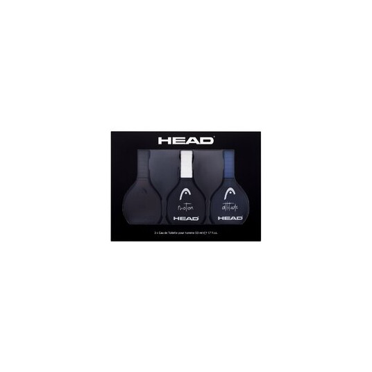 Head Fire Gift rinkinys EDT Fire 50ml, EDT Motion 50ml ir EDT Attitude 50ml, 50ml