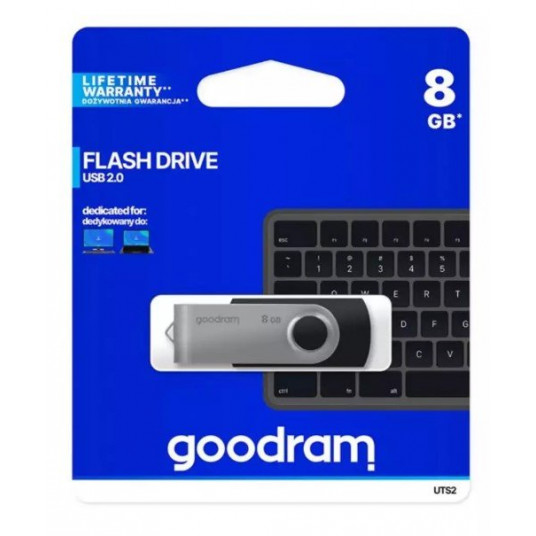 Goodram 8GB UTS2 USB 2.0 Flash atmintis