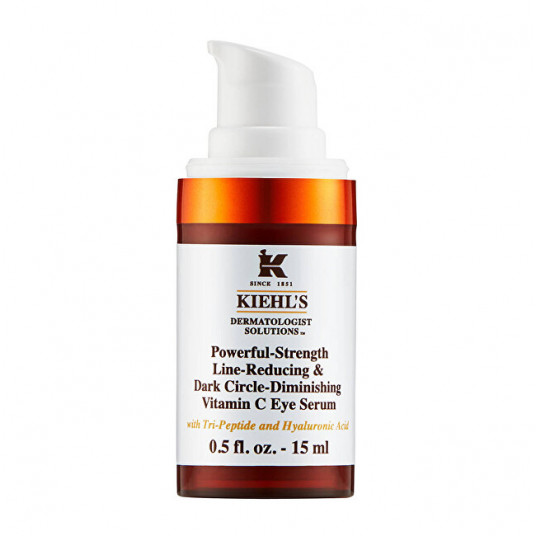 Kiehl´s – Akių serumas su vitaminu C (Powerful- Strength Line-Reducing & Dark Raly mažinantis vitamino C paakių serumas) 15 ml