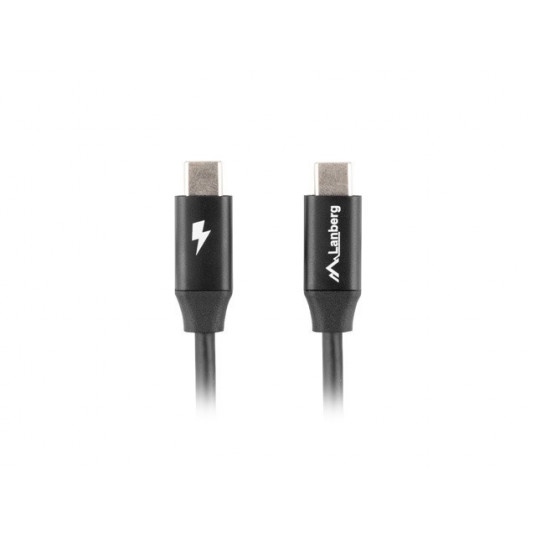 LANBERG KABELAS USB 2.0 USB-C M/M 1M QC 4.0