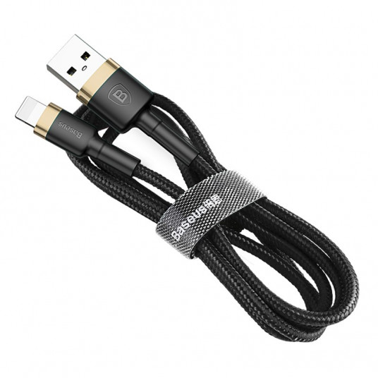 Baseus Cafule 1 m Juoda, Auksas
