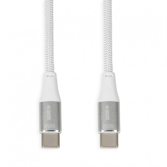 iBOX IKUTC USB-C laidas 60W 2m Baltas