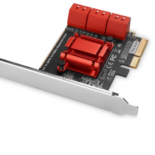 AXAGON PCES-SA6 PCIe valdiklis 6x int