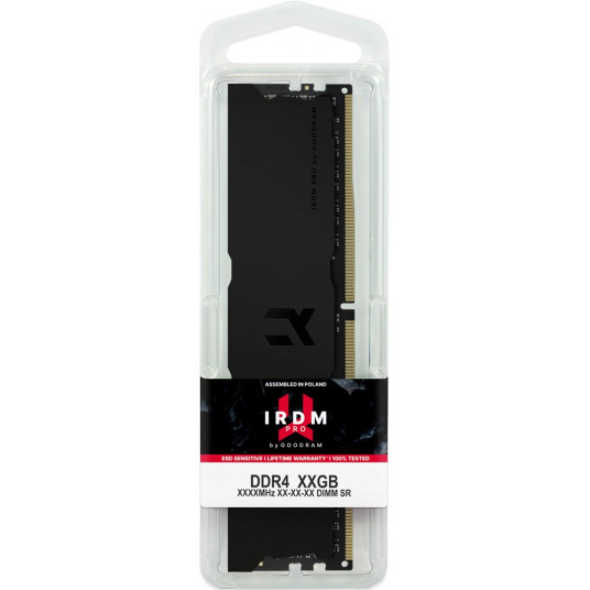 Goodram IRDM PRO atminties modulis 16 GB 2 x 8 GB DDR4 3600 MHz