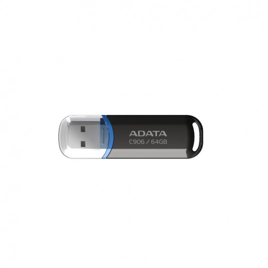 ADATA C906 USB atmintukas 64 GB USB A tipo 2.0 Juoda