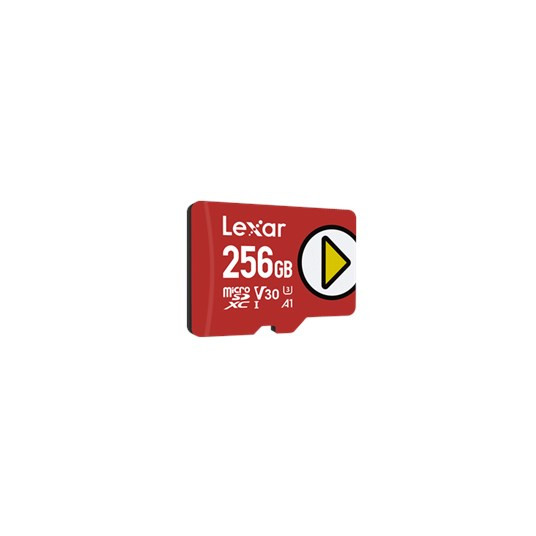 Lexar | Žaisti UHS-I | 256 GB | MicroSDXC | Flash atminties klasė 10