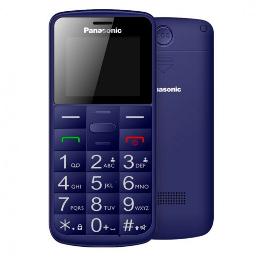 Bazinis telefonas Panasonic KX-TU110 4,5 cm (1,77") Mėlyna