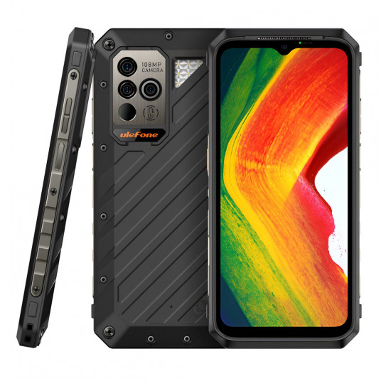 Išmanusis telefonas Ulefone Power Armor 18T Ultra 5G 12/512GB juoda