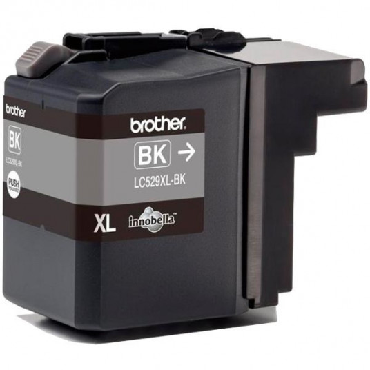 Brother LC529XL-BK rašalo kasetė Originalus Ekstra (Super) didelės išeigos Juoda