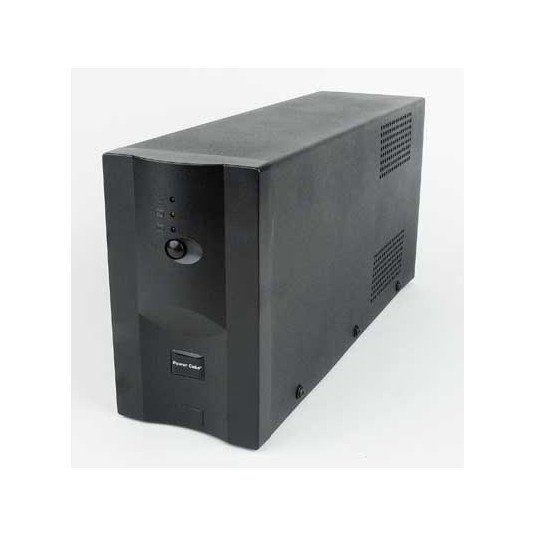Gembird UPS-PC-652A nepertraukiamo maitinimo resursai (UPS) „Line-Interactive“ 0,65 kVA 390 W 3 AC išvestis(ys / čių)