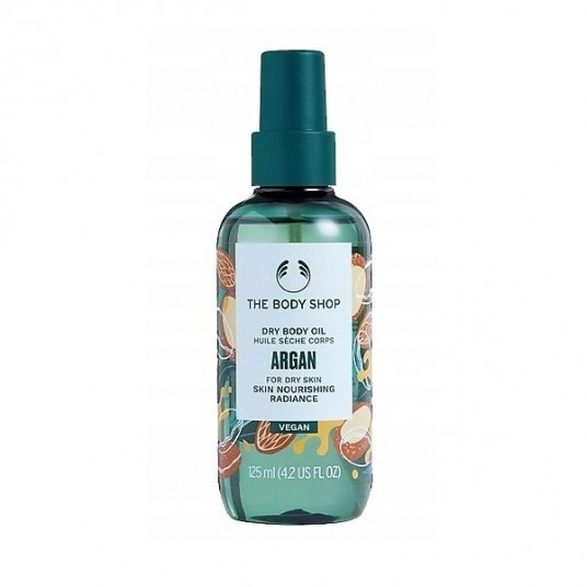 The Body Shop - Sauso kūno aliejus Argan (Dry Body Oil) 125 ml