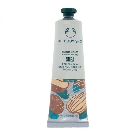 The Body Shop – rankų balzamas sausai odai Shea (Hand Balm) 30 ml