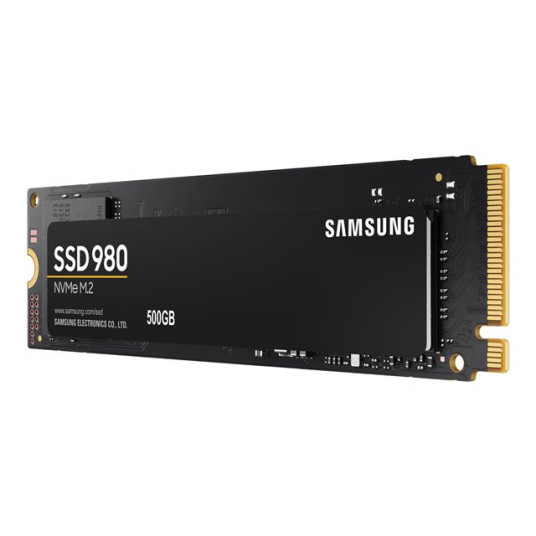 Samsung | V-NAND SSD | 980 | 500 GB | SSD formos koeficientas M.2 2280 | SSD sąsaja M.2 NVME | Skaitymo greitis 3500 MB/s | Rašymo greitis 3000 MB/s