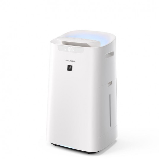 Sharp Air Purifier with humidifying function UA-KIL60E-W 5.5-61 W, Suitable for rooms up to 50 m², White