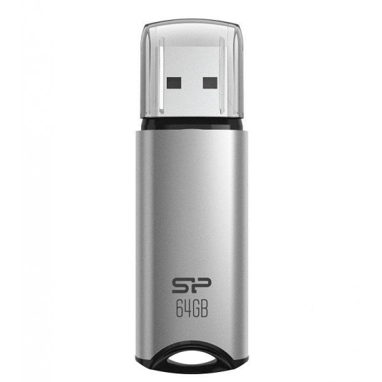 Silicio galia | USB atmintinė | Marvel serija M02 | 64 GB | A tipo USB 3.2 Gen 1 | sidabras