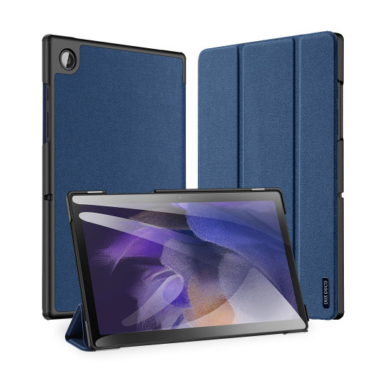 DUX DUCIS Domo Foldable Cover Tablet Case with Smart Sleep Function Stand Samsung Galaxy Tab A8 10.5 2021, Blue (Blue)