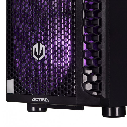 Actina 5901443328995 PC Intel® Core™ i5 i5-12400F 16 GB DDR4-SDRAM 1 TB SSD NVIDIA GeForce RTX 3060 „Midi Tower“ Juoda