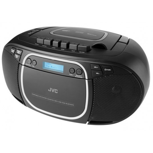 JVC RC-E561B-DAB Boombox radijo grotuvas juodas