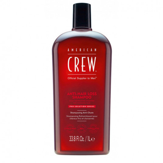 American Crew, Pro Solution serija, plaukų šampūnas, nuo plaukų slinkimo, 250 ml