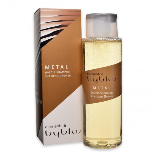 Byblos, metalas, valomasis, dušo želė, visų tipų odai, 400 ml