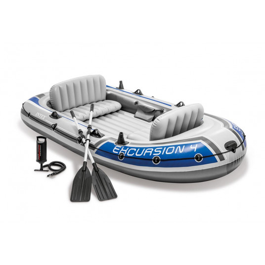 Pripučiama valtis Intex EXCURSION 4 BOAT SET, 315х165х43 (68324)