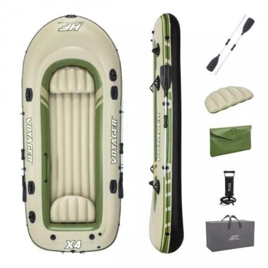 Pripučiama trivietė valtis Bestway Voyager X3 Raft, 294х137 cm, 65164
