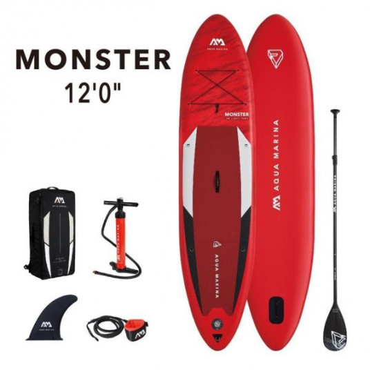 Irklentė Aqua Marina MONSTER, 366x84x15 cm (BT-21MOP)